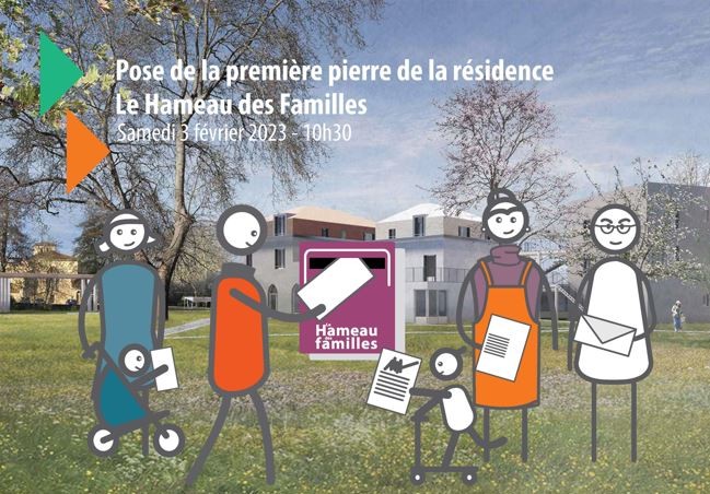 Lancement capsule temporelle Hameau des familles à Castelnau-de-Médoc