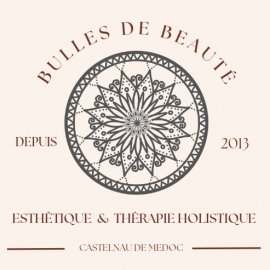 Logo bulle de beauté