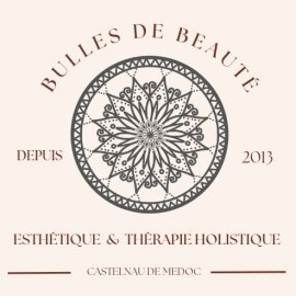 Logo bulle de beauté