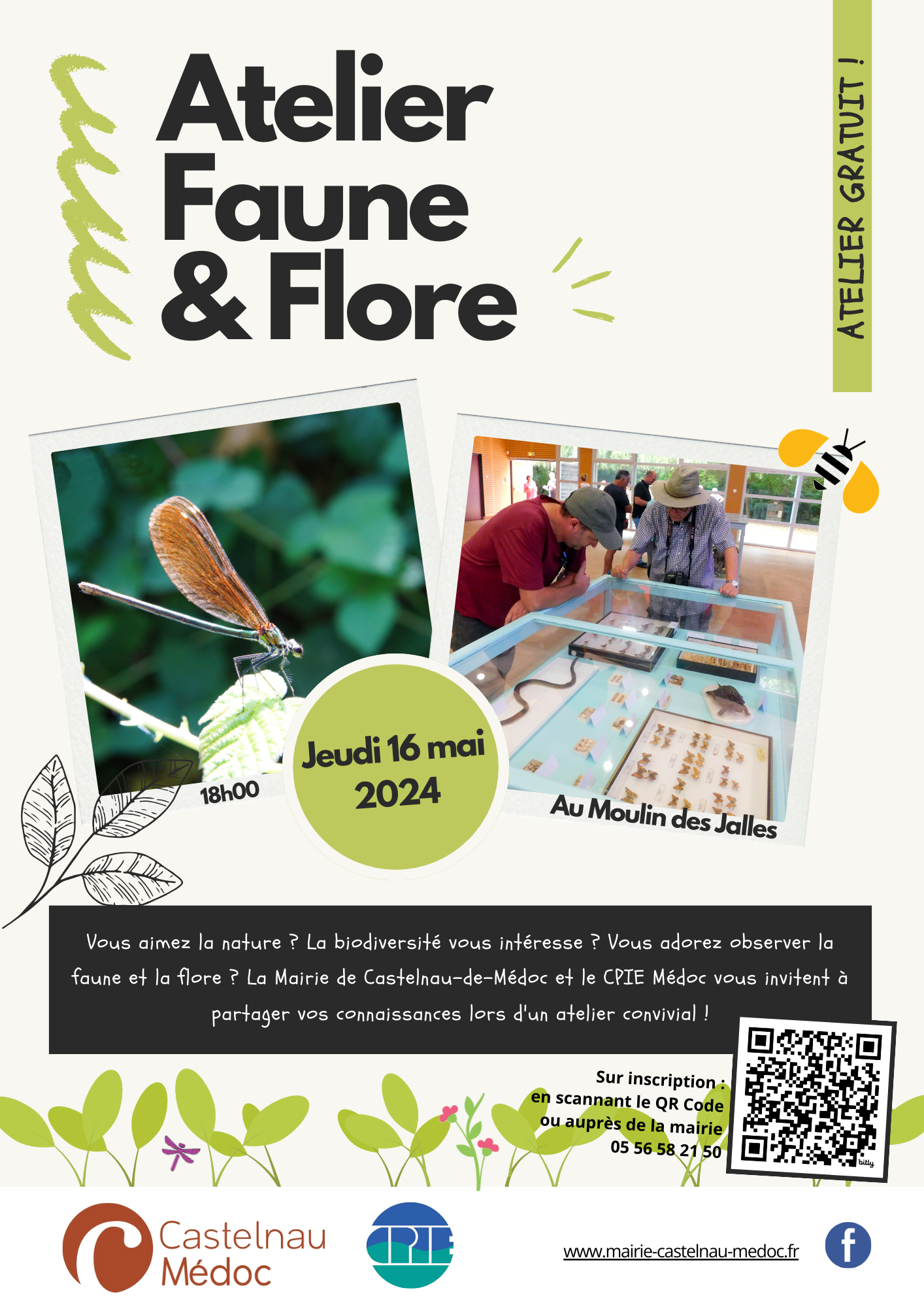 05 16 Affiche atelier faune et flore