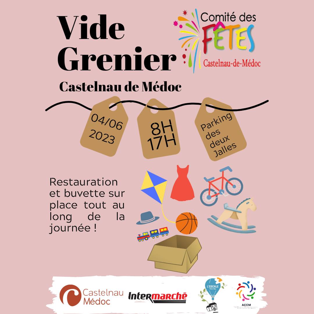 Affiche vide grenier 2023