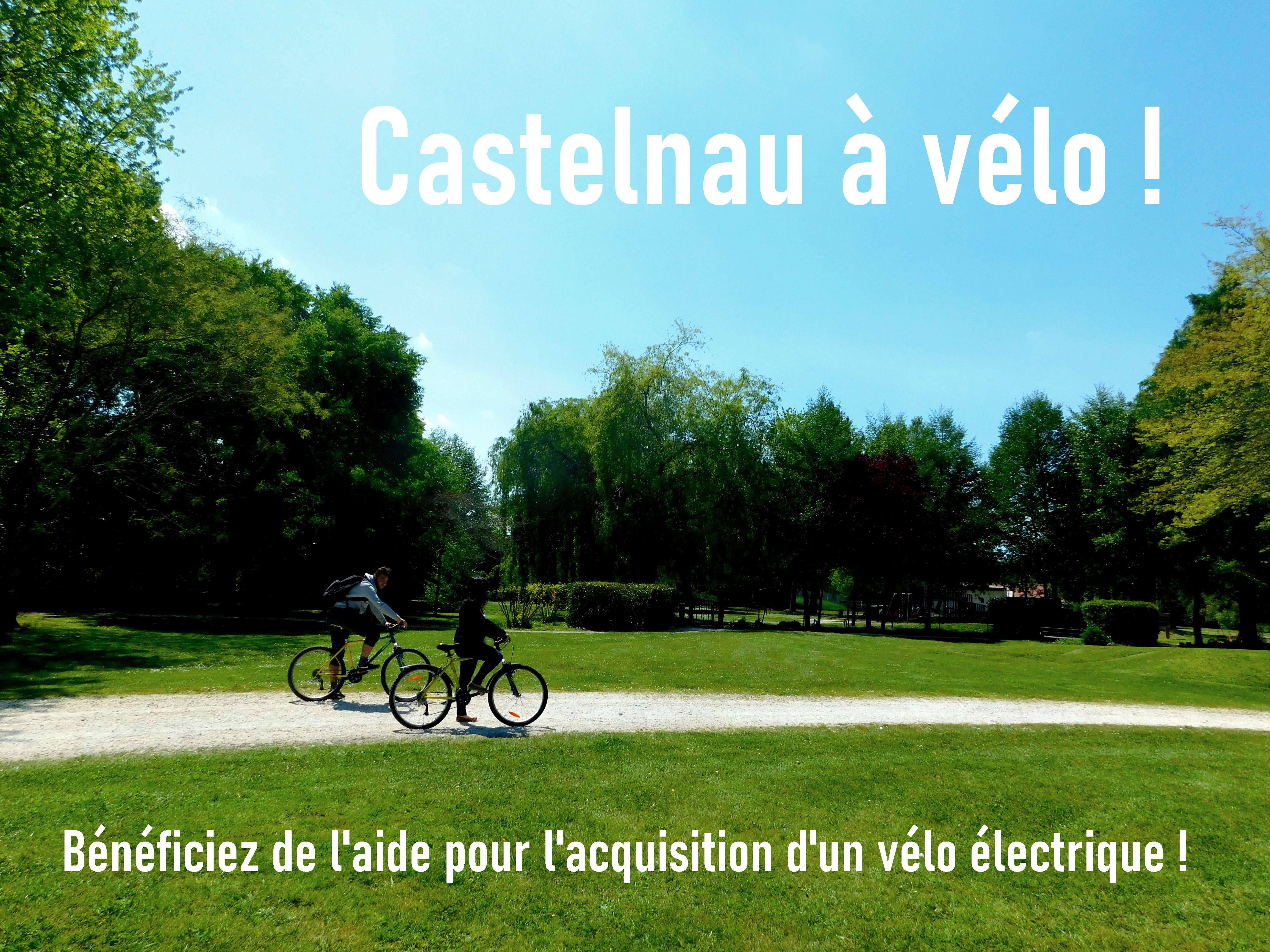 Castelnau à vélo