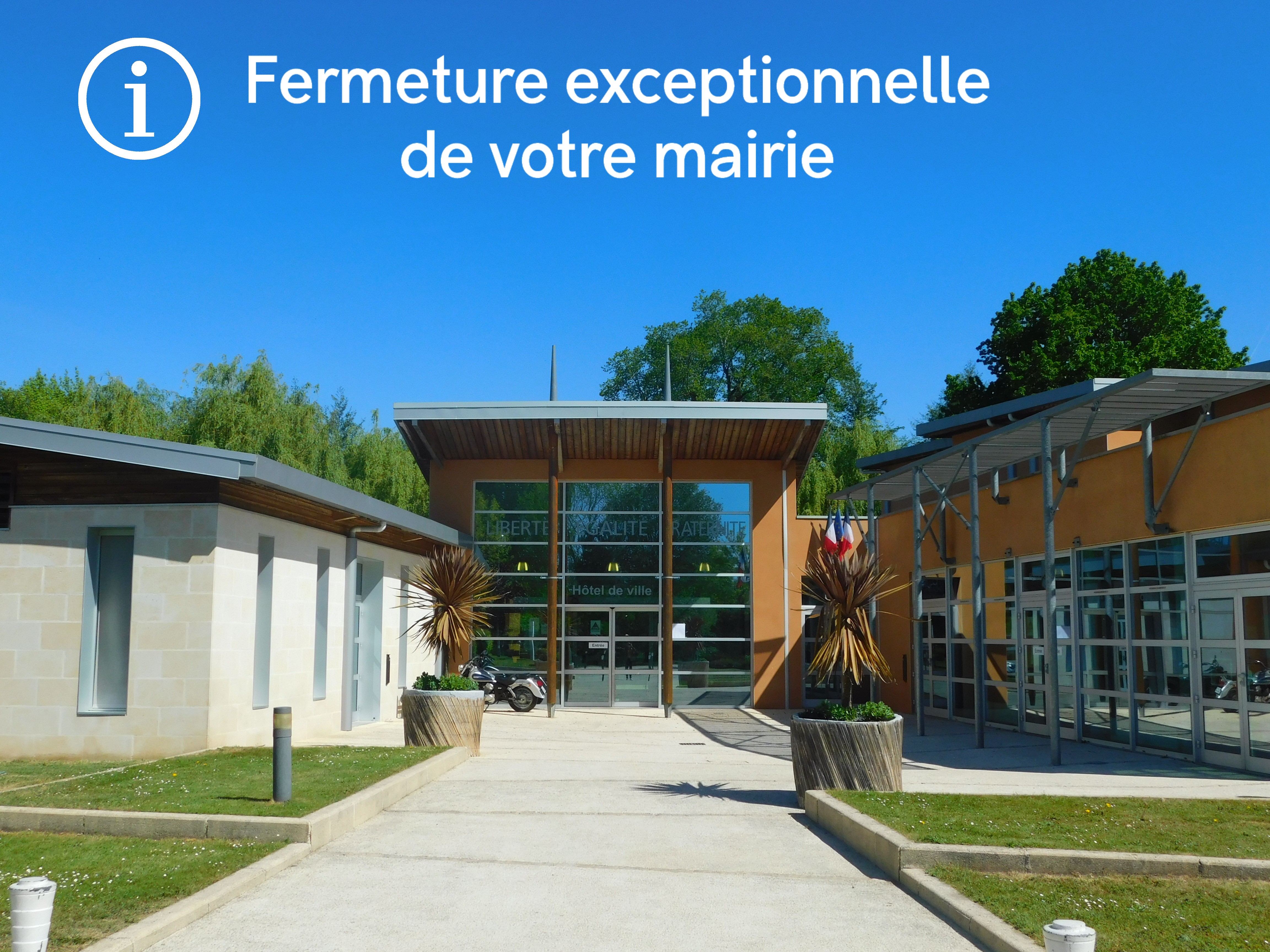 Fermeture mairie