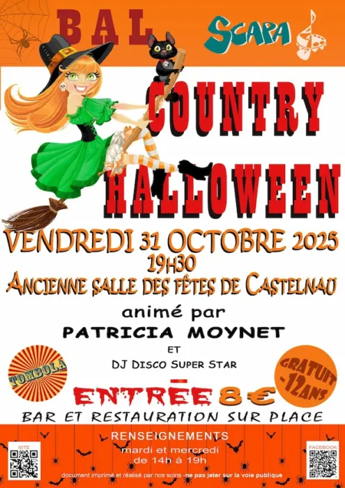 Bal country Halloween