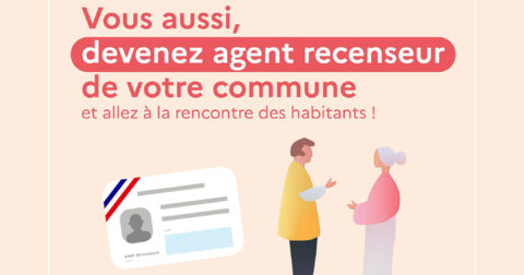 Recensement de la population 2026 vous aussi devenez agent recenseur de votre commune et allez à la rencontre des habitants !