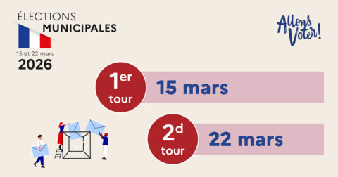 elections municipales 2026 allons voter 1er tour 15 mars 2ème tour 22 mars