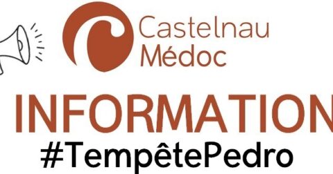Castelnau medoc information tempête pedro