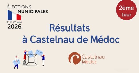 Elections municipales 15 et 22 mars 2026 Résultats à Castelnau de Médoc second tour